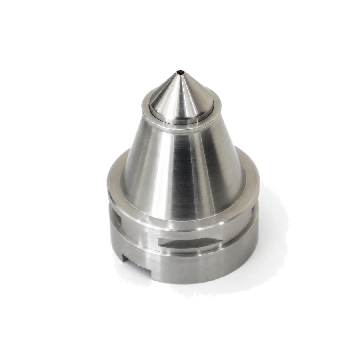 Conical machined component set — view 1 of 3